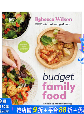 【预售】家庭饮食预算：全家人的美味省钱餐 Budget Family Food 原版英文餐饮生活美食 正版进口图书