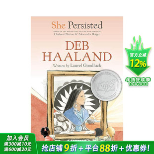 【预售】坚持不懈的她:德布·哈兰 She Persisted: Deb Haaland 英文儿童章节桥梁故事书 英语阅读拓展