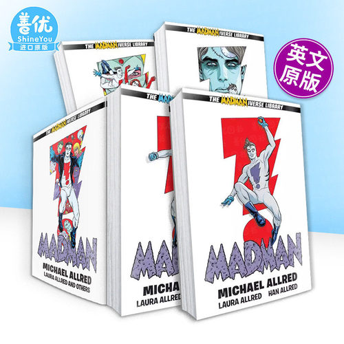【多册选拍】Madman疯子/狂人 英文漫画