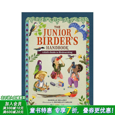 【预售】少年观鸟手册 The Junior Birder's Handbook 英文故事拓展阅读 进口童书