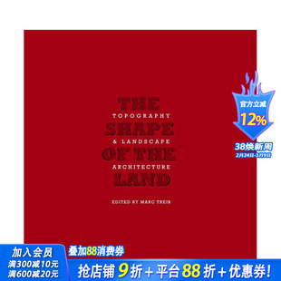 【预售】土地的形状：地形和景观设计 The Shape of the Land:Topography & Landscape Architecture 英文园林景观 正版进口书