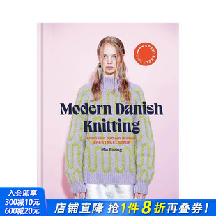 Modern Danish 正版 预售 进口书 英文手工制作 现代丹麦针织 原版 Knitting