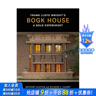 【预售】弗兰克·劳埃德·赖特的博格克住宅 Frank Lloyd Wright's Bogk House 原版英文建筑设计 建筑大师 正版进口书