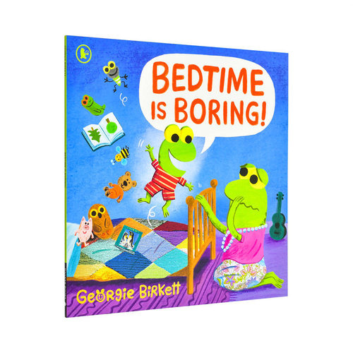 【现货】【欢乐街的故事】睡觉真无聊（平装） 【A Cheery Street Story】Bedtime Is Boring! 英文儿童插画故事绘本 进口童书