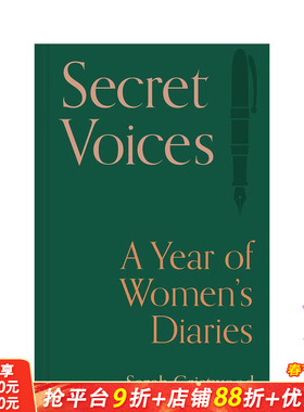 【预售】私语：女性日记摘录集 Secret Voices 原版英文文学散文 正版进口图书