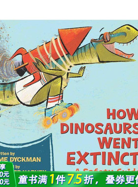 【现货】英文原版 恐龙是如何灭*的 How Dinosaurs Went Extinct 精装儿童英语插画绘本 正版进口书籍 善优童书