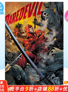 【预售】夜魔侠/超胆侠与幻影杀手 卷1 Daredevil & Elektra Vol. 1 正版进口图书 英文原版漫画  Marvel Comics出版 善优图书