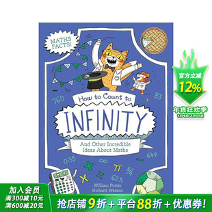 【多册选拍】橘猫博士科学笔记：数到无穷大-数学篇/化学/物理/动物/地球 How to Count to Infinity  英文儿童科普漫画故事书