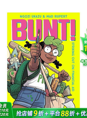 【预售】短打！ Bunt! 英文儿童漫画 趣味英语阅读拓展进口童书