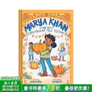 Fall 预售 玛利亚·汗和令人惊叹 Marya And Khan 冒险公园 Festival英文小说故事英语进口书 The Spectacular 玛利亚·汗3