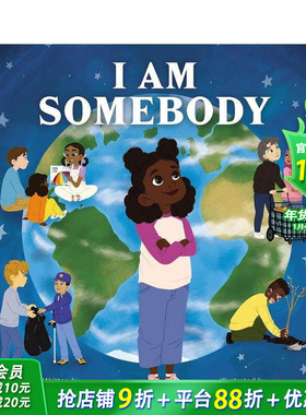 【预售】我能有所成 I Am Somebody 英文儿童插画故事绘本 进口童书