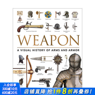 History 正版 Arms 视觉历史 comic 进口图书 武器和盔甲 Weapon Visual Armor and 原版 英文漫画 现货