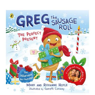 【预售】香肠卷格雷格：完美礼物 Greg the Sausage Roll: The Perfect Present 英文儿童插画故事绘本 进口童书
