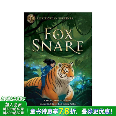 【预售】瑞克?瑞奥丹推荐：狐圈套 Rick Riordan Presents: Fox Snare 英文儿童章节桥梁故事书 英语拓展阅读进口