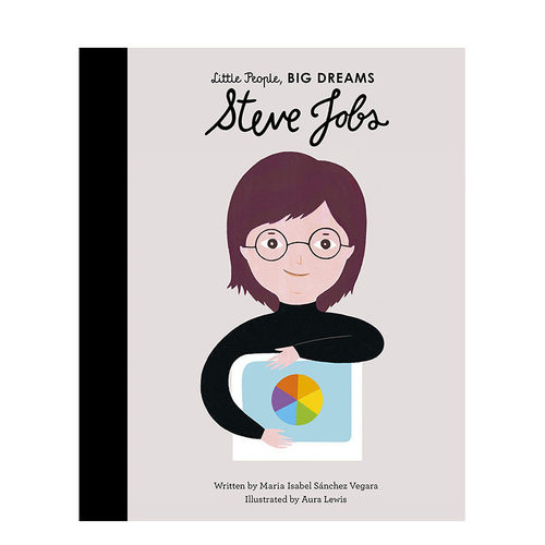 【现货】【小人物，大梦想】Steve Jobs乔布斯 英文原版精装 苹果APPLE创始人 3-6岁儿童科学科技启蒙艺术绘本 人物故事 男孩篇