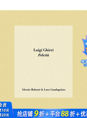 【预售】路易吉·吉里：幸福 Luigi Ghirri: Felicità 原版英文摄影作品集 正版进口书
