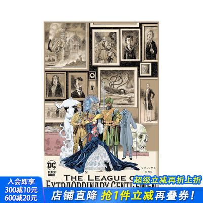 【预售】非凡绅士联盟 卷1 League of Extraordinary Gentlemen Vol. 1: 原版英文漫画书 DC漫画 正版进口书