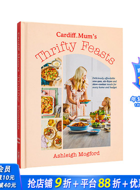 【现货】来自英国妈妈的俭朴盛宴 Cardiff Mum’s Thrifty Feasts 原版英文餐饮生活美食 正版进口图书