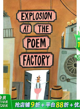 【现货】Explosion at the Poem Factory 插畫師Mark Hoffmann【善优童书】