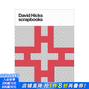 【预售】大卫·希克斯剪贴簿 David Hicks Scrapbooks 原版英文设计 正版进口书