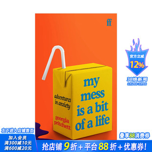 【现货】我的一团糟是一种生活 焦虑中的冒险My Mess Is a Bit of a Life: Adventures in Anxiety 心灵励志故事精装 英文书