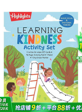 【现货】【学习善良】活动套装 【LearningKindness】ActivitySet 英文儿童趣味互动英语早教启蒙绘本进口童书
