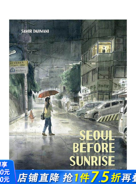 【预售】首尔黎明 Seoul Before Sunrise 原版英文漫画书 正版进口书