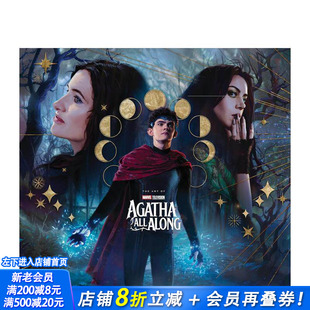 【现货】漫威电视之女巫阿加莎：剧集艺术盒装版 Marvel Television's Agatha 原版英文艺术插画原画设定集 正版进口书