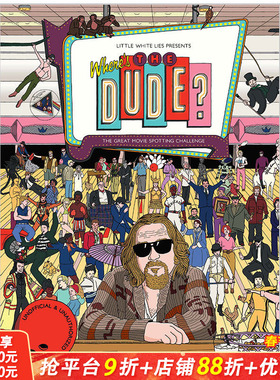 【现货】Where’s the Dude?督爷在哪里？电影寻人大挑战 英文原版游戏