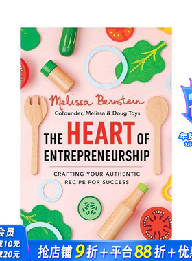 【预售】创业之心：打造属于你的真实成功配方 The Heart of Entrepreneurship 原版英文商业行销 正版进口书