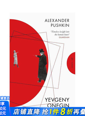 【预售】叶甫盖尼·奥涅金 【Pushkin Press Classics】Yevgeny Onegin  原版英文文学 俄罗斯伟大文学作品之一 正版进口书