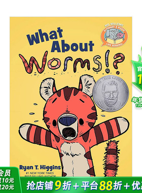 【预售】虫子怎么了！？ What about Worms!? 趣味故事绘本 Mo Willems儿童读物专家 英文原版 西奥多苏斯盖泽尔荣誉奖得主