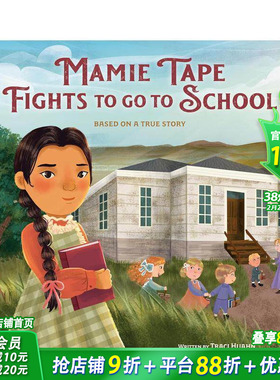 【预售】玛米磁带打架学校 Mamie Tape Fights School 英文儿童插画故事绘本 进口童书
