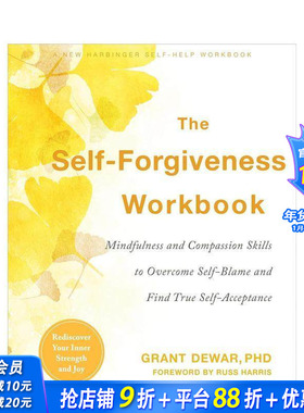 【预售】自我宽恕工作手册：关于自我接纳的心灵指导 The Self-Forgiveness Workbook 原版英文心灵励志 正版进口书