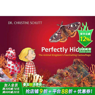 【预售】*美隐藏:动物王国的迷人伪装 Perfectly Hidden:The Animal Kingdom’s Fascinating Camouflage英文儿童插画绘本进口书