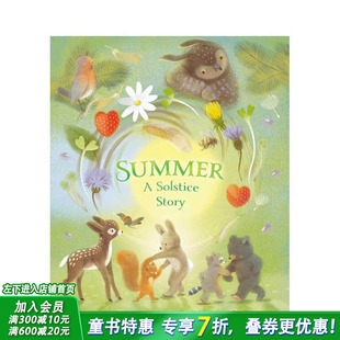 【预售】夏至的故事 【The Solstice Series】Summer: A Solstice Story 英文儿童插画故事绘本 进口童书