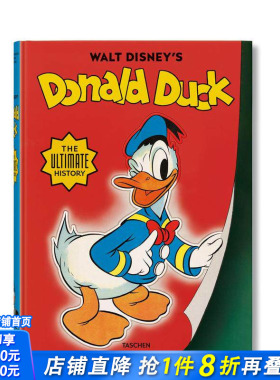 【现货】华特·迪士尼的唐老鸭：历史全集 Walt Disney's Donald Duck. The Ultimate History 原版英文漫画书 正版进口书