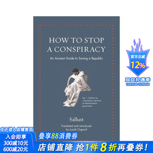 Wisdom 如何阻止阴谋 Modern Conspiracy How 进口书 英文心灵励志 正版 for Readers Ancient 原版 预售