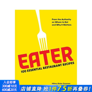 Eater 进口书籍 来自 正版 英文餐饮生活美食 原版 了解去哪里吃饭及其重要性 100份基本餐厅食谱 威机构 预售