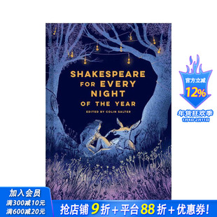 【预售】莎士比亚选集 【Batsford Poetry Anthologies】Shakespeare for Every Night of the Year 原版英文诗歌 正版进口书