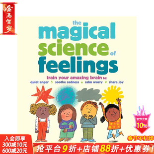 【预售】神奇的情绪科学 The Magical Science of Feelings 英文儿童插画科普故事绘本 进口童书