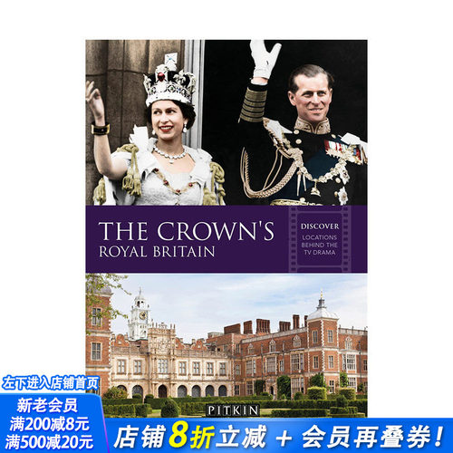 【预售】英文原版 王冠下的皇家英国 The Crown’s Royal Britain 英文人文历史 正版进口书籍 善优图书