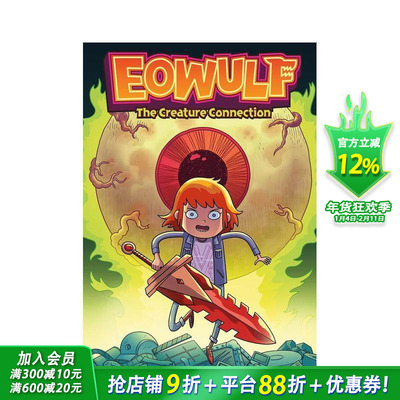 【预售】(预计3月出版)生物联结（平装）【Eowulf】The Creature Connection 英文儿童漫画故事 英语拓展阅读进口书 柯克斯新书