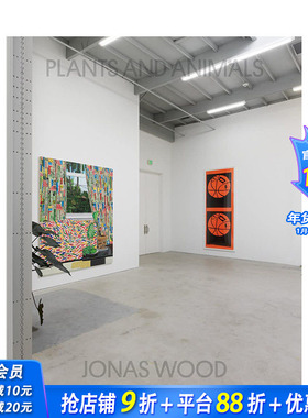 【现货】英文原版 乔纳斯·伍德：植物和动物 Jonas Wood: Plants and Animals  艺术 正版进口书籍画册 善优图书