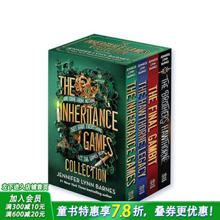 【现货】继承游戏 遗产游戏 平装合集 Jennifer Lynn Barnes系列 The Inheritance Games 12岁+英文小说故事 英语拓展进口书