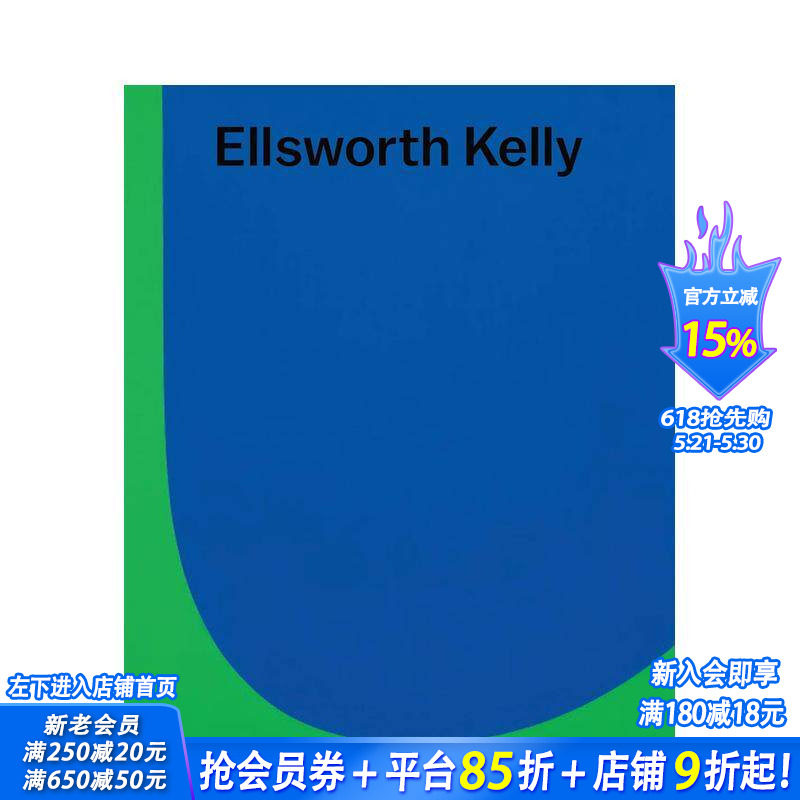 【预售】埃尔斯沃斯·凯利 Ellsworth Kelly 原版英文艺术画册画集 正版进口书