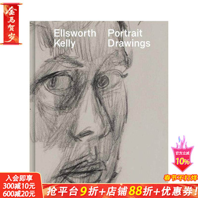 【现货】英文原版 埃尔斯沃斯·凯利：肖像画 Ellsworth Kelly: Portrait Drawings 20世纪艺术画册 正版进口书籍 善优图书