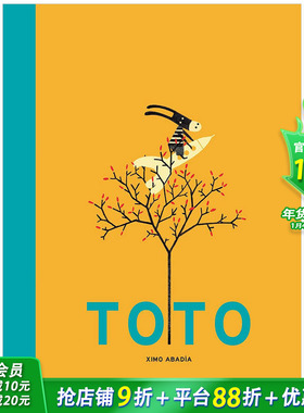 【现货】Toto托托 艺术家Ximo Abadia 英文原版艺术绘本【善优童书】