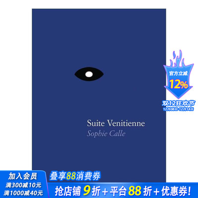 【预售】索菲·卡丽特·维妮蒂安 Sophie Calle - Suite Venitienne 原版英文艺术画册画集 正版进口书