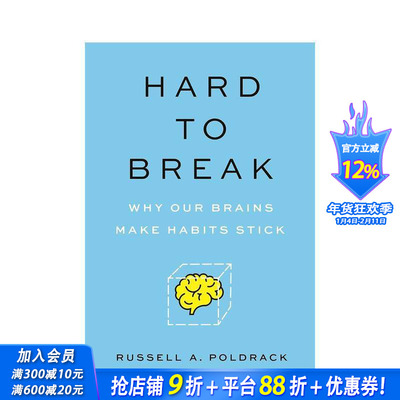 【预售】为什么习惯难以改变？ Hard to Break: Why Our Brains Make Habits Stick 原版英文社会科学 正版进口书